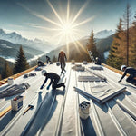 Impermeabilizzare con temperature rigide: poliuretano Neoproof PU W -40